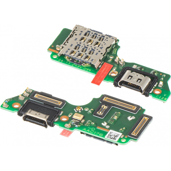 Placa cu Conector Incarcare - Microfon - Modul Cititor SIM Oppo Reno12 F, Service Pack 621024000105