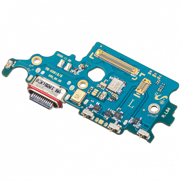 Placa cu Conector Incarcare - Microfon - Modul Cititor SIM Samsung Galaxy S21 5G G991, Service Pack GH96-14033A