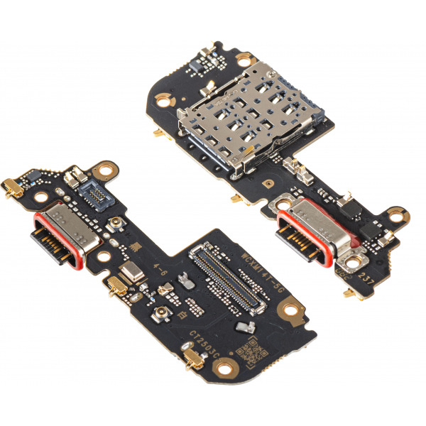 Placa cu Conector Incarcare - Microfon - Modul Cititor SIM Xiaomi 14T