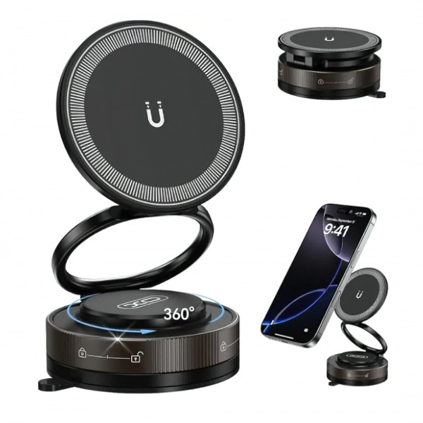 Suport Auto Magnetic XO Design C177, Universal, Negru