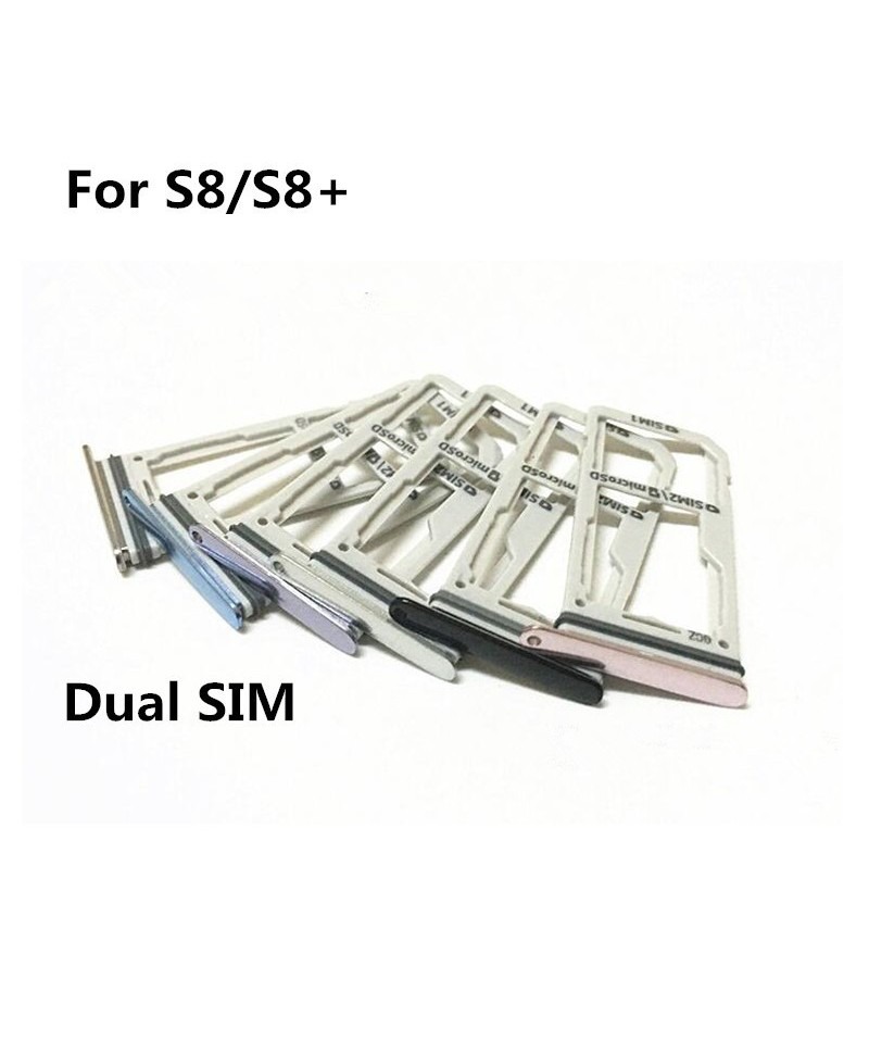 Suport Sim Samsung Galaxy S8 G950F / G955 Argintiu