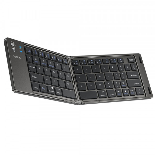 Tastatura Pliabila Bluetooth Yesido KB27, Neagra